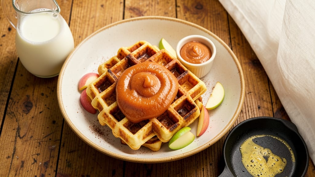 Apple Sauce Waffles Recipe: Warm Spice and Buttery Crunch in Every Bite