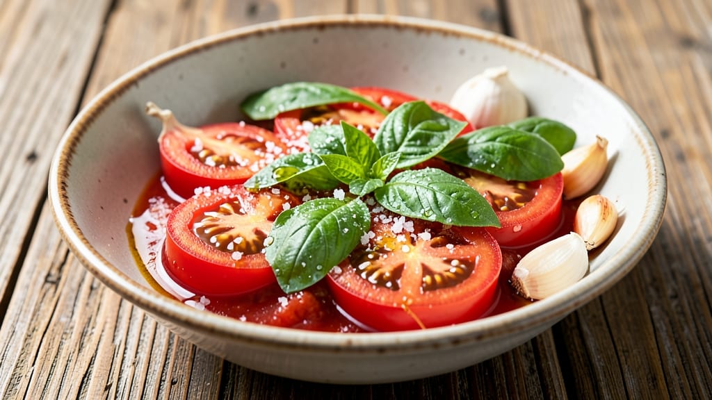 Basic Fresh Tomato Sauce Recipe: Pantry Staples, Bright and Balanced