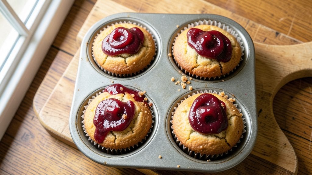 Cranberry Sauce Muffins Recipe: Tart-Berry Swirl With Moist Crumb