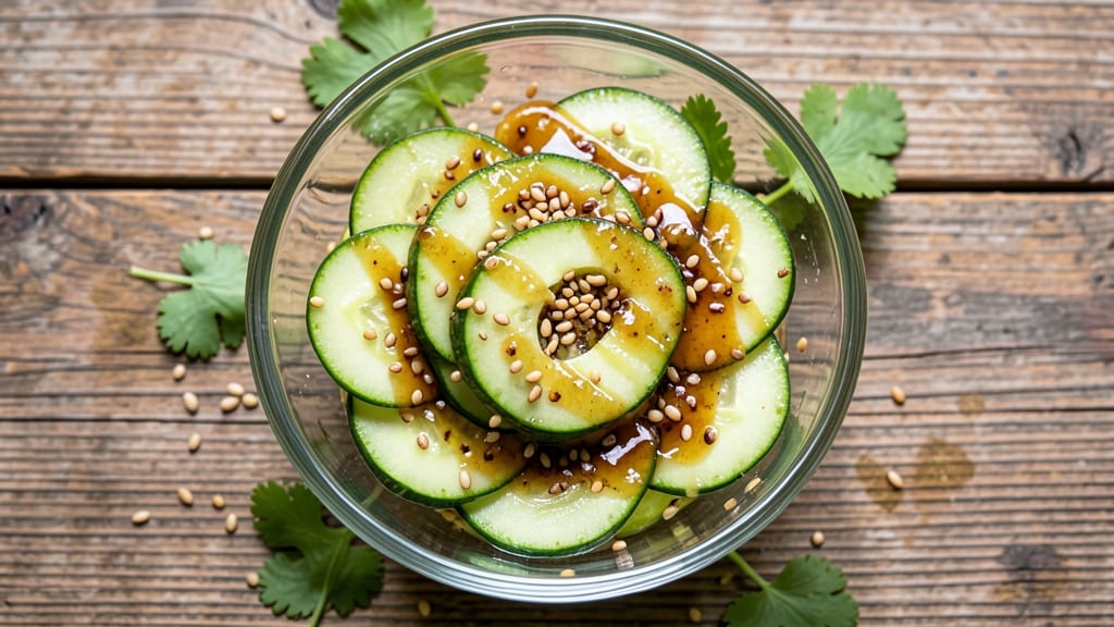 Cucumber Salad Recipe With Soy Sauce And Vinegar: Crisp Refreshment With Umami Zing