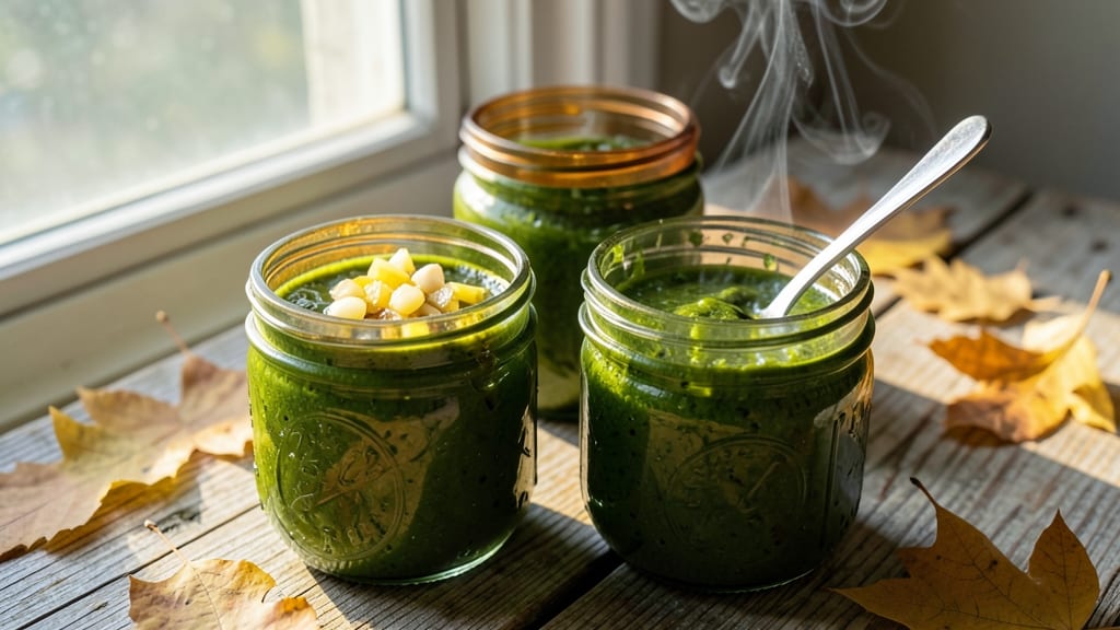 Green Tomato Sauce Canning Recipe: Preserves Summer's Tart-Sweet Flavor