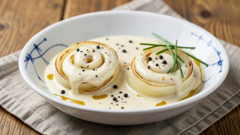 Leeks in Cream Sauce Recipe: Silky Garlic-Infused Velouté for Pasta