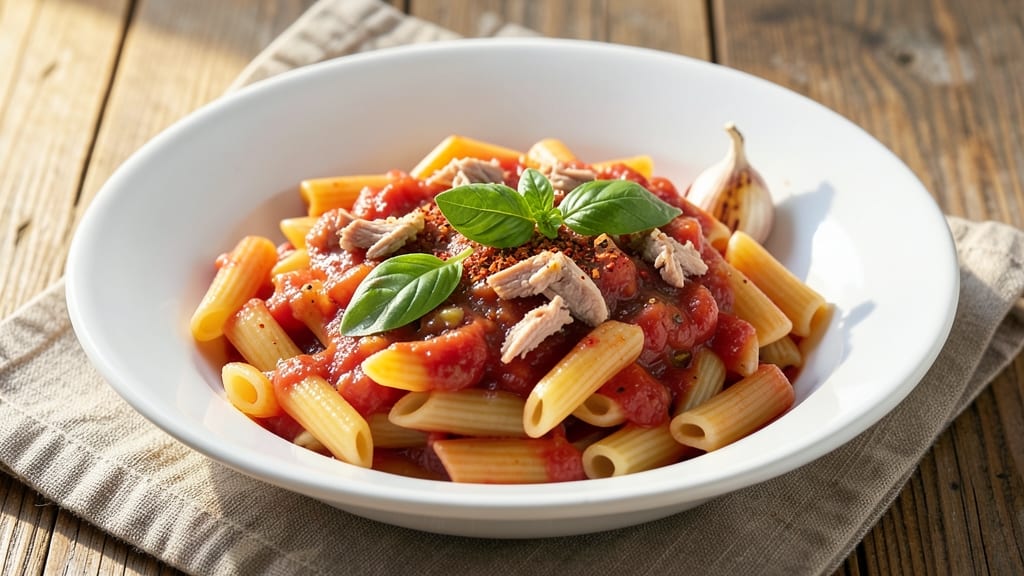 Tuna Tomato Sauce Pasta Recipe: Umami-Packed One-Pot Magic